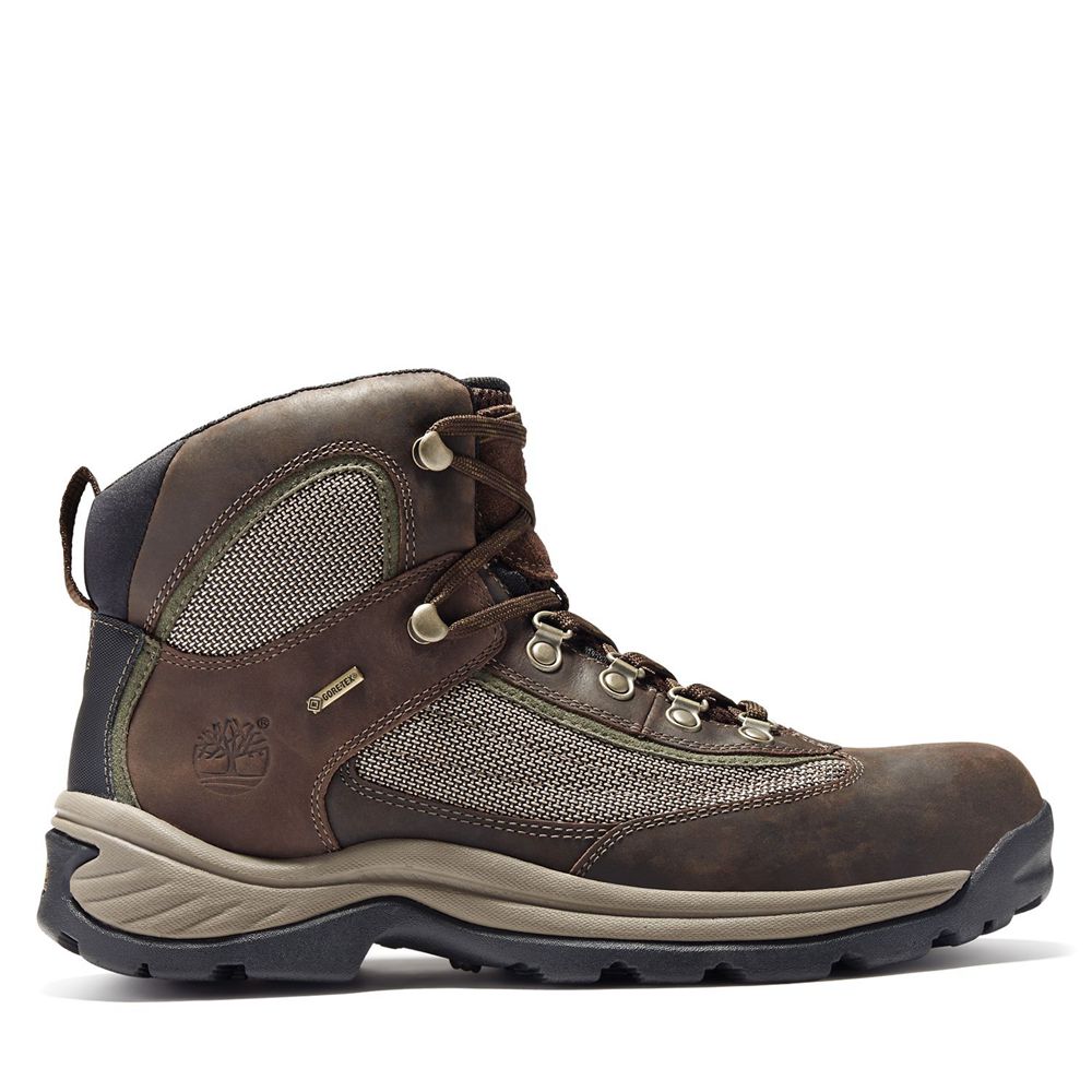 Botas de Montaña Timberland Argentina Hombre - Plymouth Trail Waterproof - Marrones Oscuro - ACGIHN-